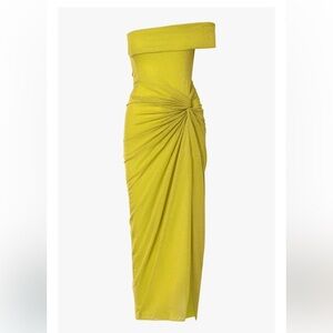 Baobab Aria dress Lime punch